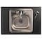 Ozark River Mfg Advantage Maple Hot & Cold Water Portable Sink w/Laminate Top ADAVM-LM-SS1DN - alternate 4